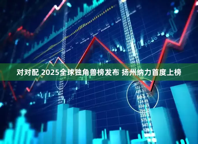对对配 2025全球独角兽榜发布 扬州纳力首度上榜