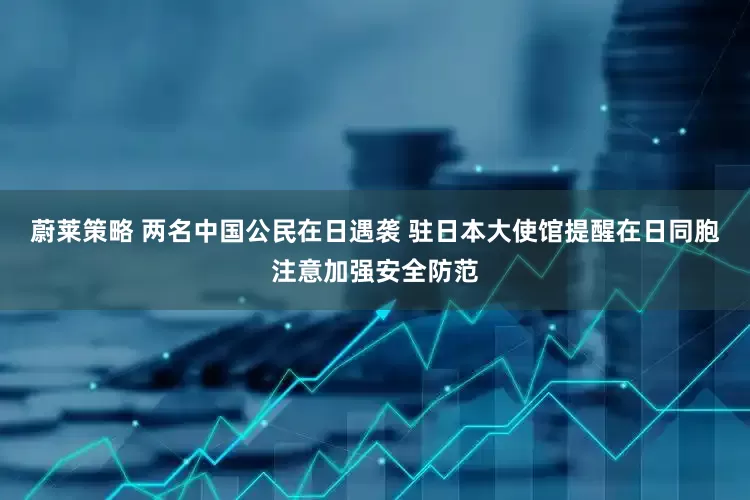 蔚莱策略 两名中国公民在日遇袭 驻日本大使馆提醒在日同胞注意加强安全防范