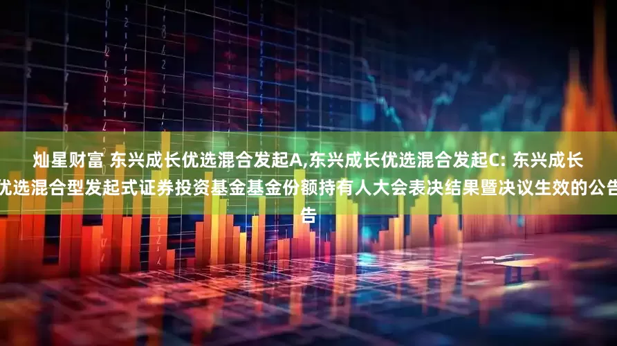 灿星财富 东兴成长优选混合发起A,东兴成长优选混合发起C: 东兴成长优选混合型发起式证券投资基金基金份额持有人大会表决结果暨决议生效的公告