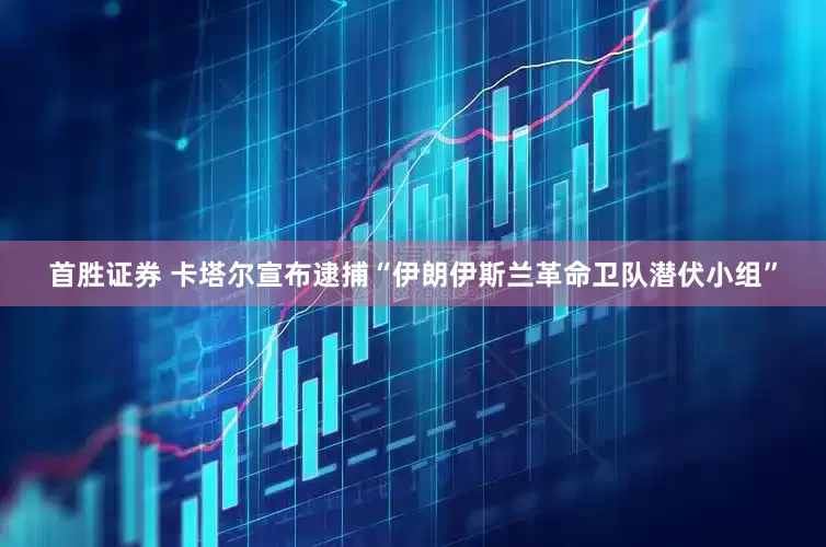 首胜证券 卡塔尔宣布逮捕“伊朗伊斯兰革命卫队潜伏小组”